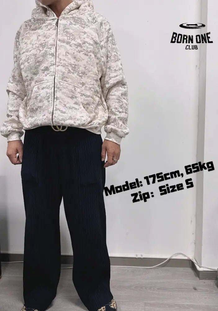 Mertra Moletom Zíper Camo