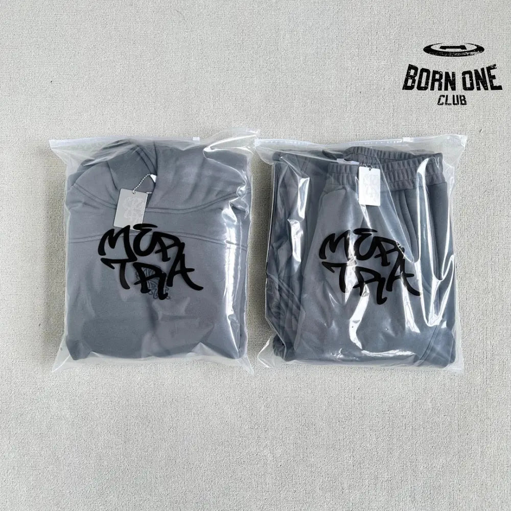 Mertra Double Hoodie Conjunto