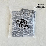 Mertra Moletom Zíper Camo Grey