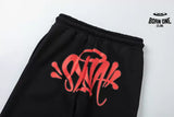 Conjunto Synaworld Logo Black Red
