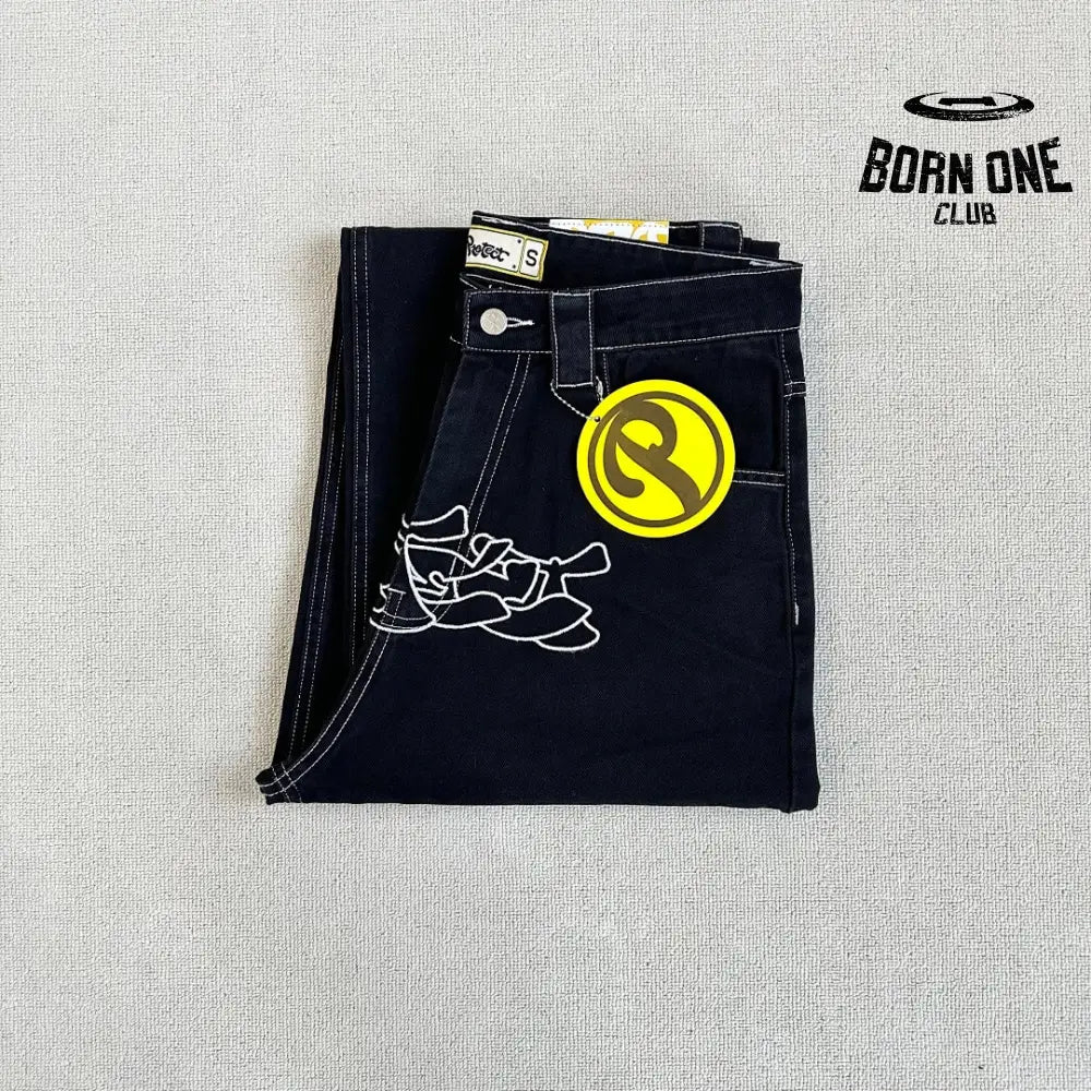 Protect Ldn Calça Jeans Baggy