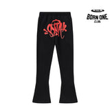 Conjunto Synaworld Logo Black Red