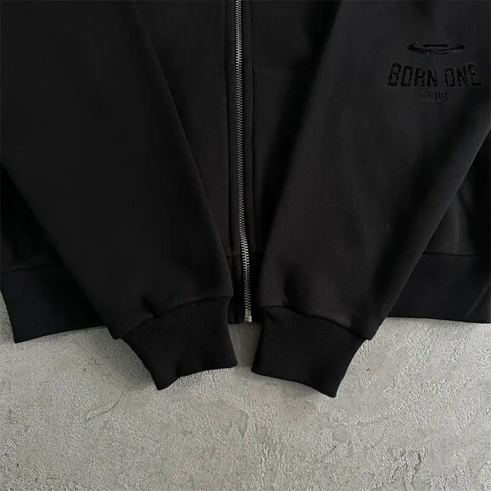 Syna World Moletom Zíper Black