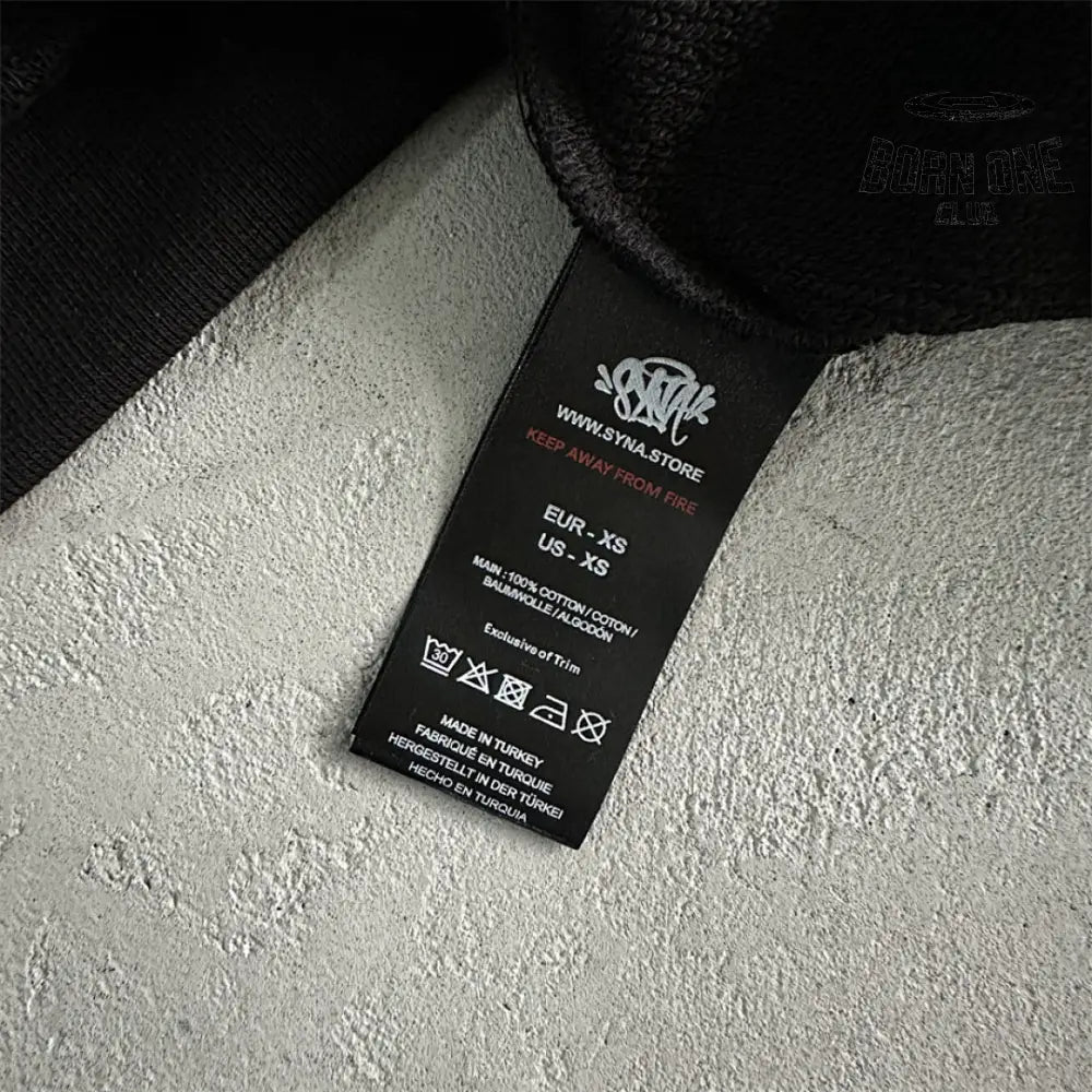 Syna World Moletom Zíper Black