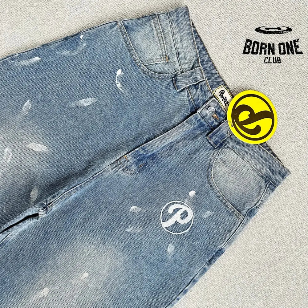 Protect Ldn Calça Jeans Baggy