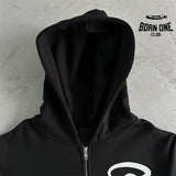 Syna World Moletom Zíper Black