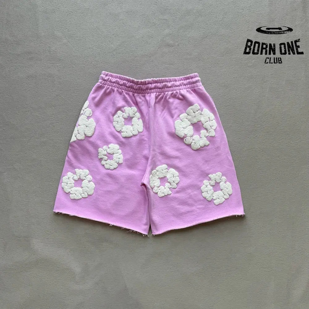 Denim Tears Shorts Baby Pink