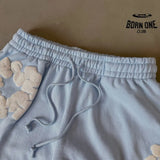 Denim Tears Calça de Moletom Baby Blue