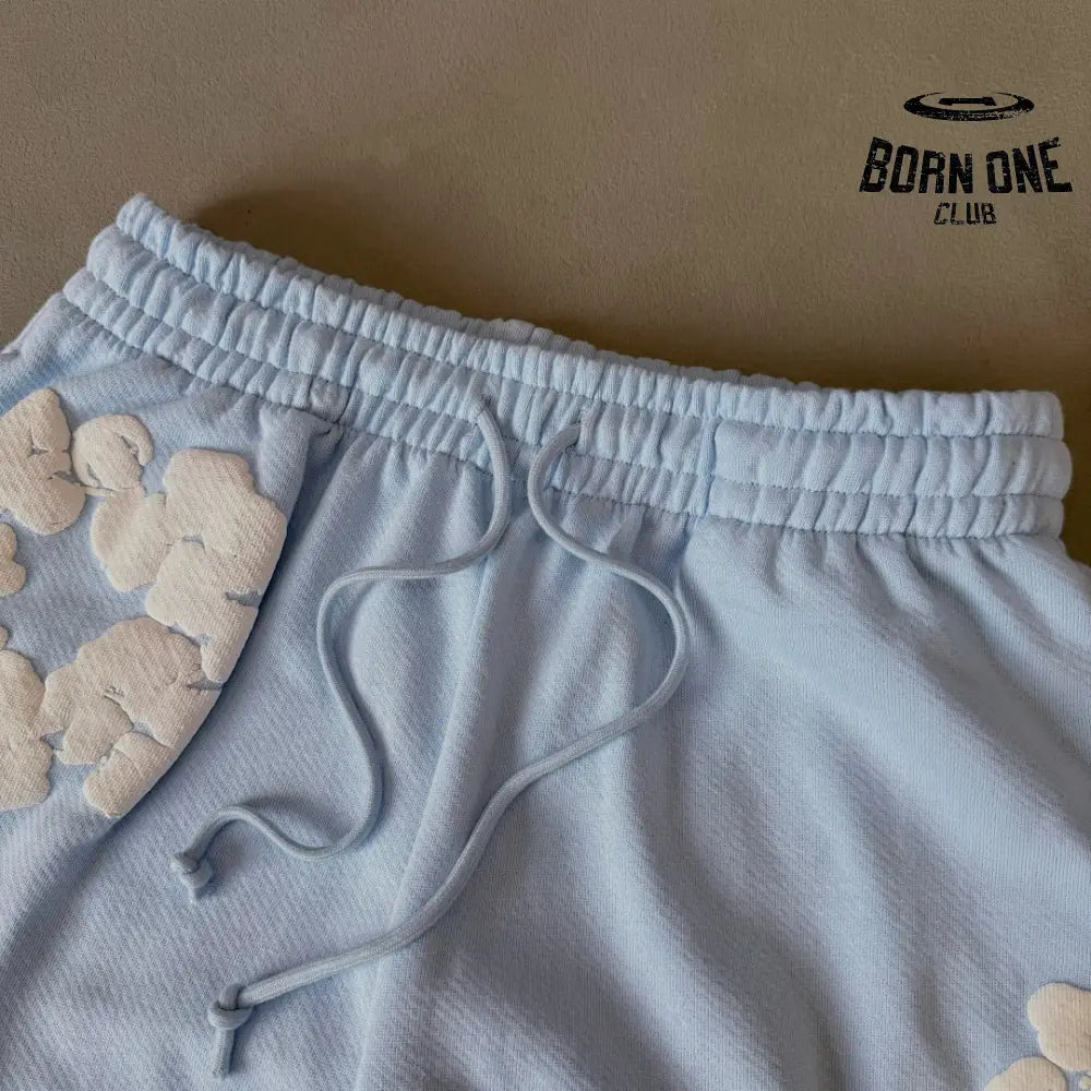 Denim Tears Calça de Moletom Baby Blue