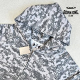 Mertra Moletom Zíper Camo Grey