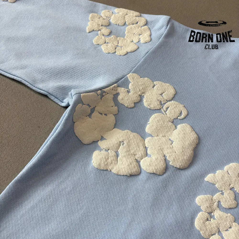 Denim Tears Moletom Baby Blue