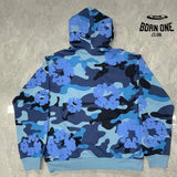 Denim Tears Zíper Moletom