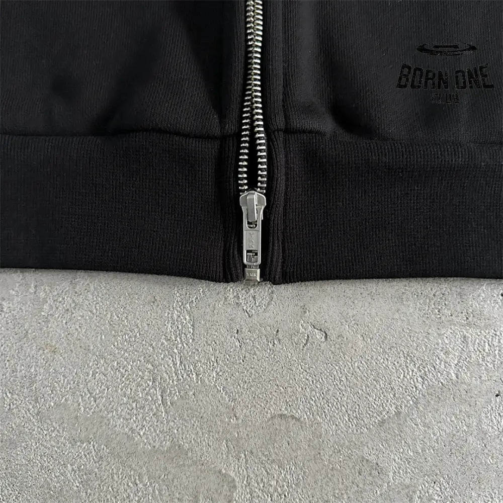 Syna World Moletom Zíper Black