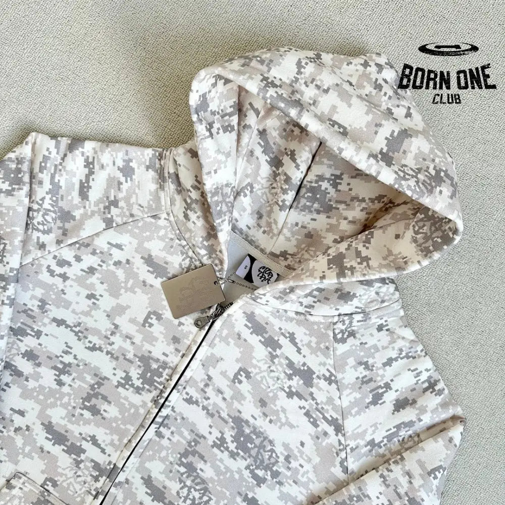 Mertra Moletom Zíper Camo