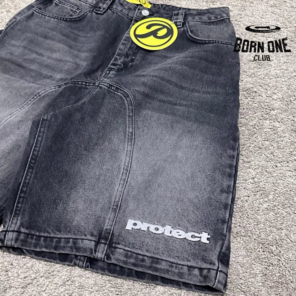 Protect Ldn Jorts Jeans Shorts  Baggy
