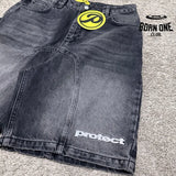 Protect Ldn Jorts Jeans Shorts  Baggy