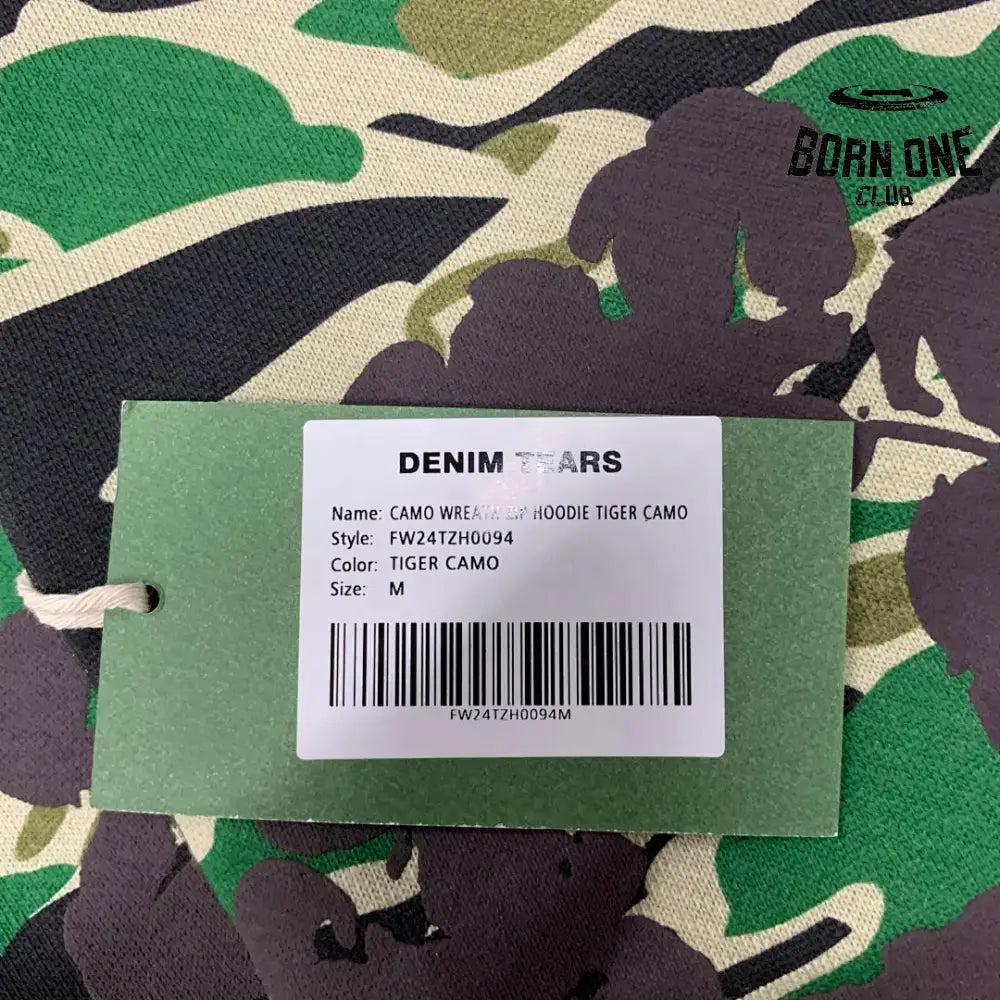 Denim Tears Zíper Moletom
