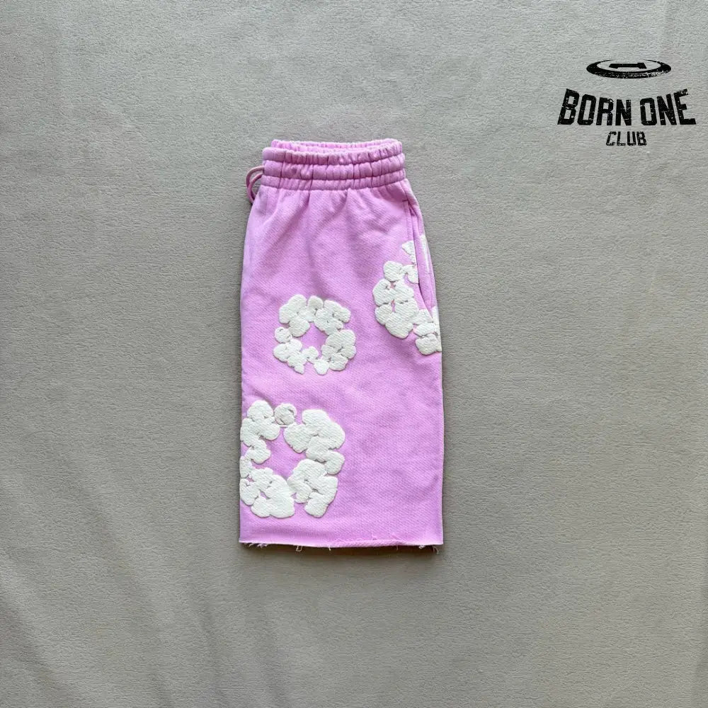 Denim Tears Shorts Baby Pink