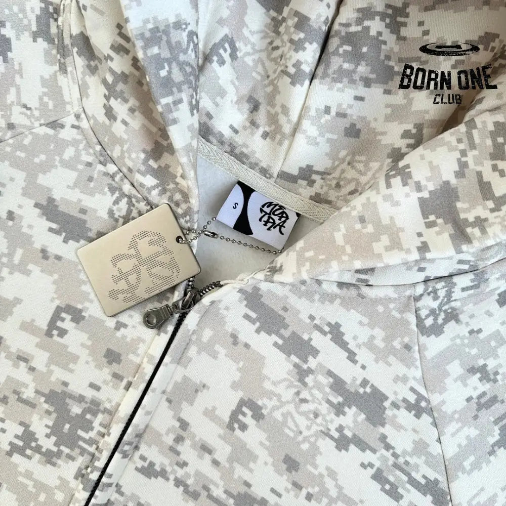 Mertra Moletom Zíper Camo