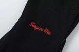 Conjunto Synaworld Logo Black Red