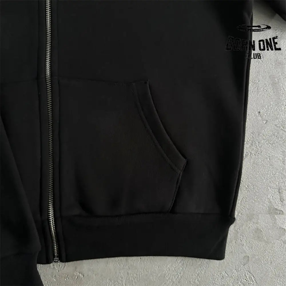 Syna World Moletom Zíper Black