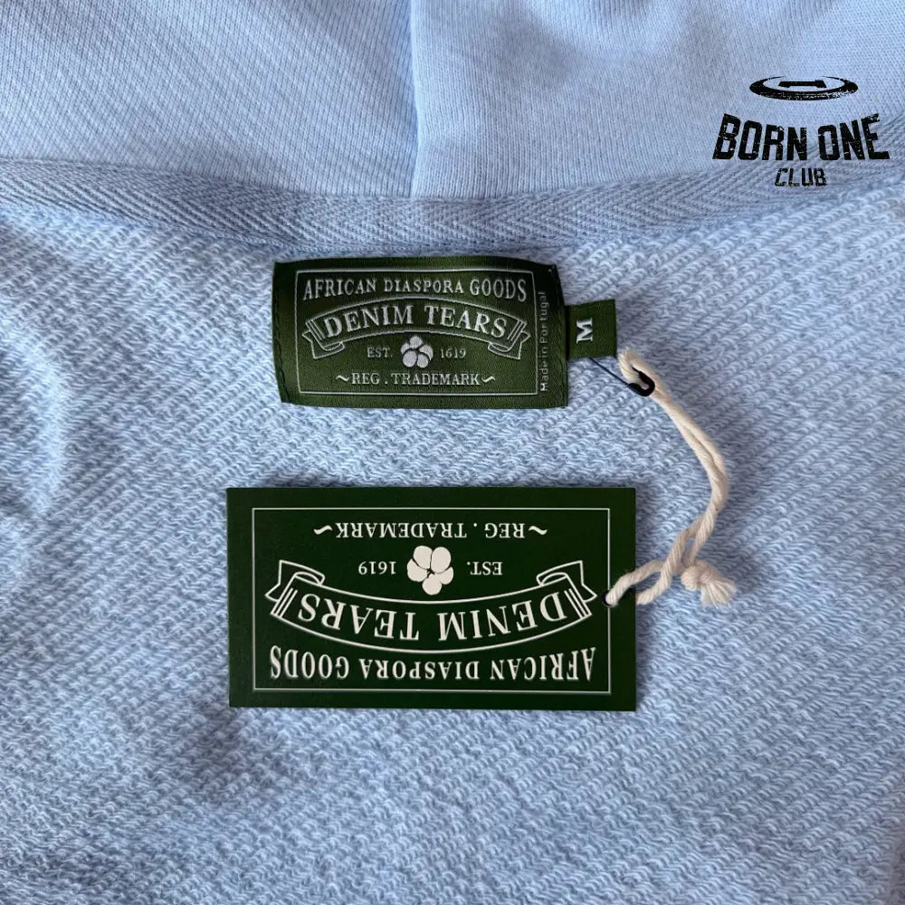 Denim Tears Moletom Baby Blue