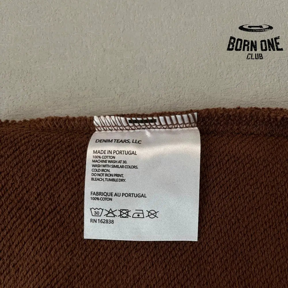 Denim Tears Moletom Brown