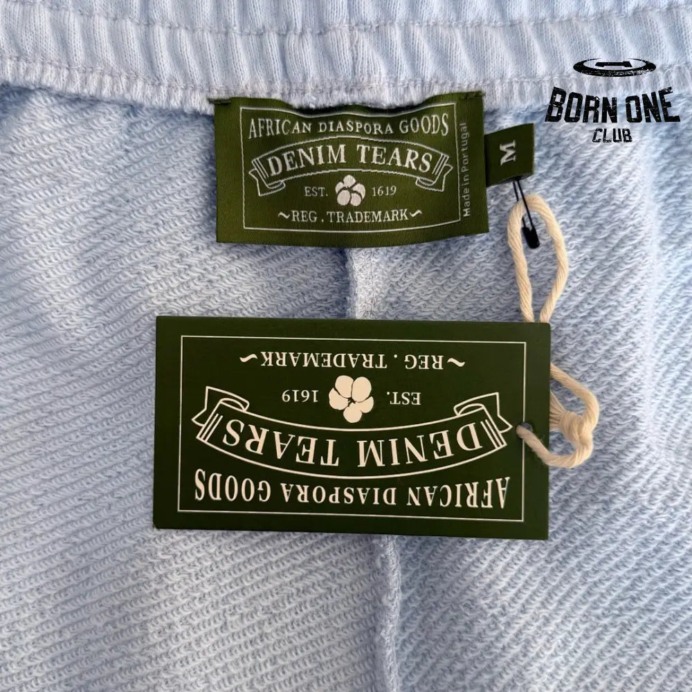 Denim Tears Calça de Moletom Baby Blue