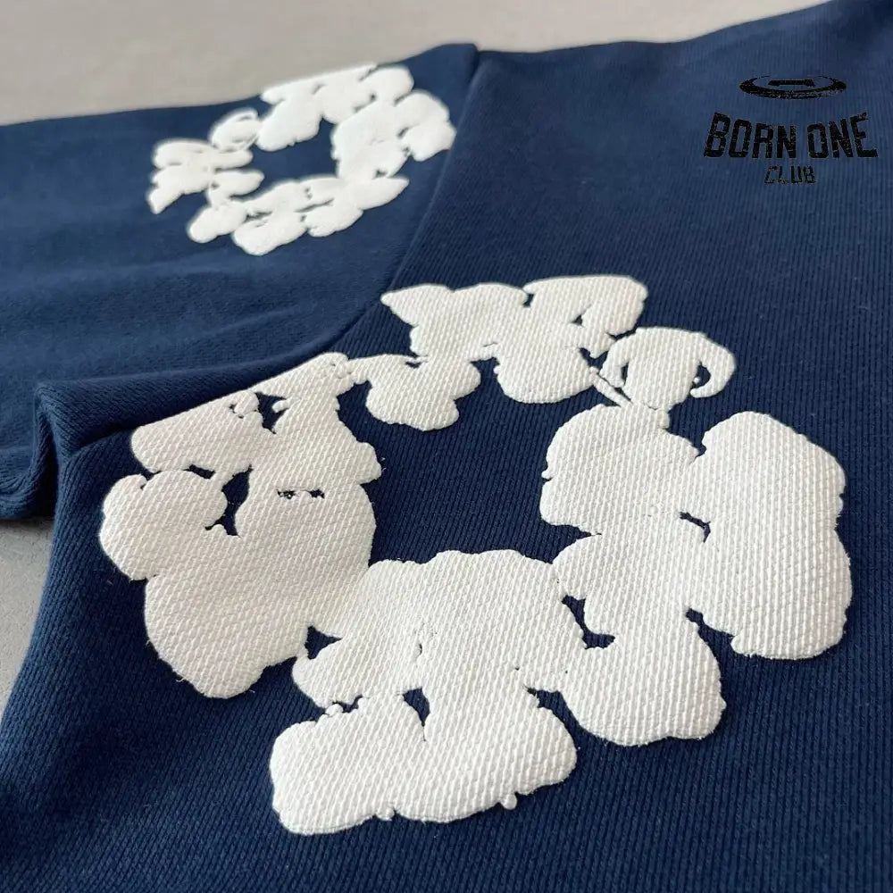 Denim Tears Moletom Navy Blue