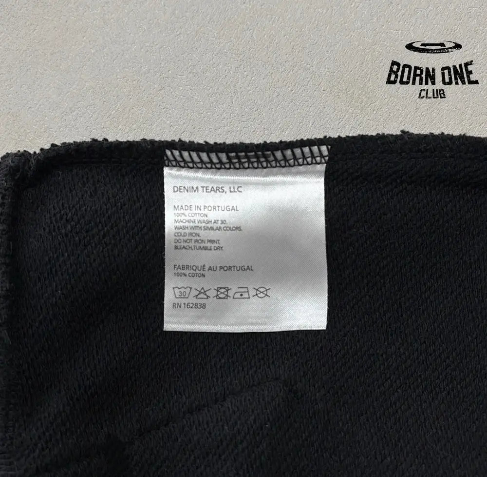 Denim Tears Moletom All Black