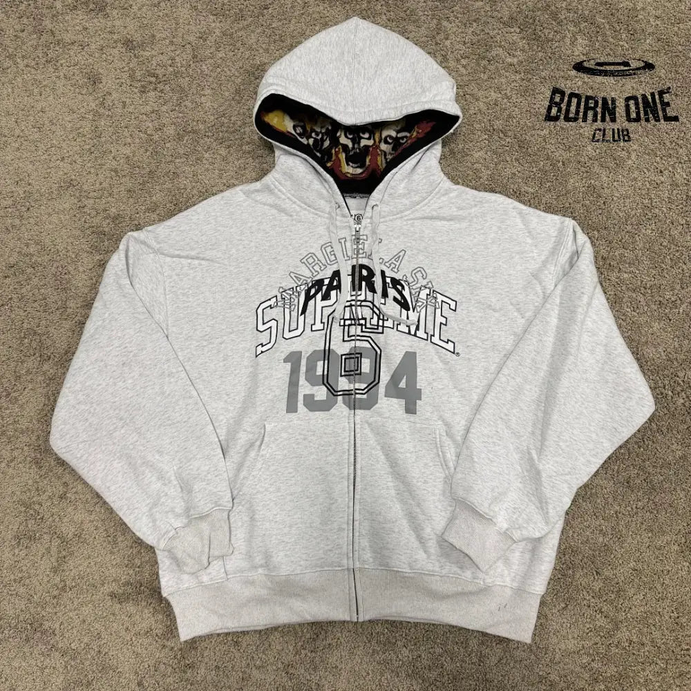 Supreme X Maison Margiela Moletom Zíper