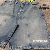 Protect Ldn Jorts Jeans Shorts  Baggy