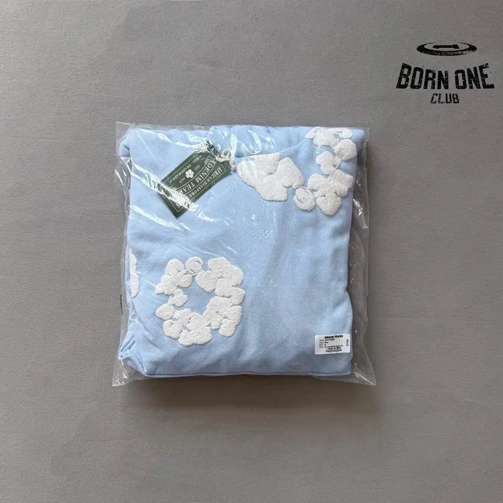 Denim Tears Moletom Baby Blue
