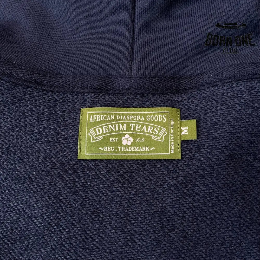 Denim Tears Moletom Navy Blue