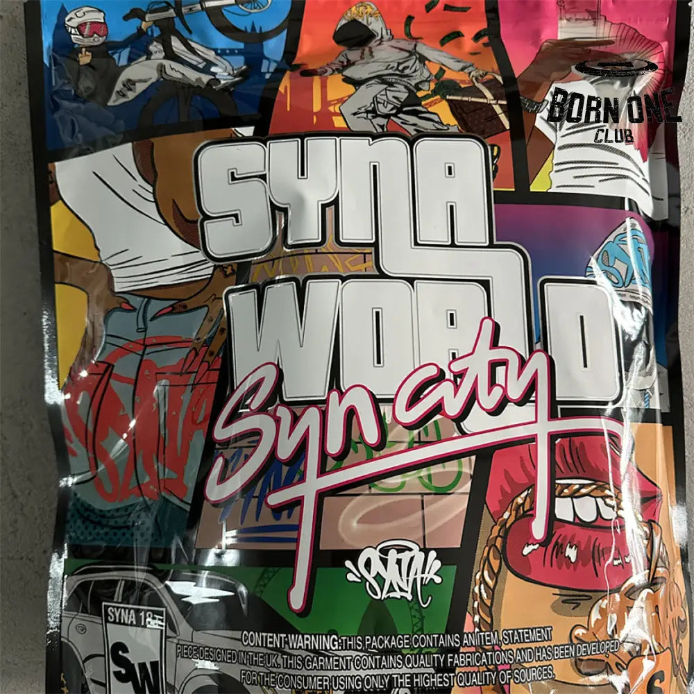Syna World Moletom Zíper Black