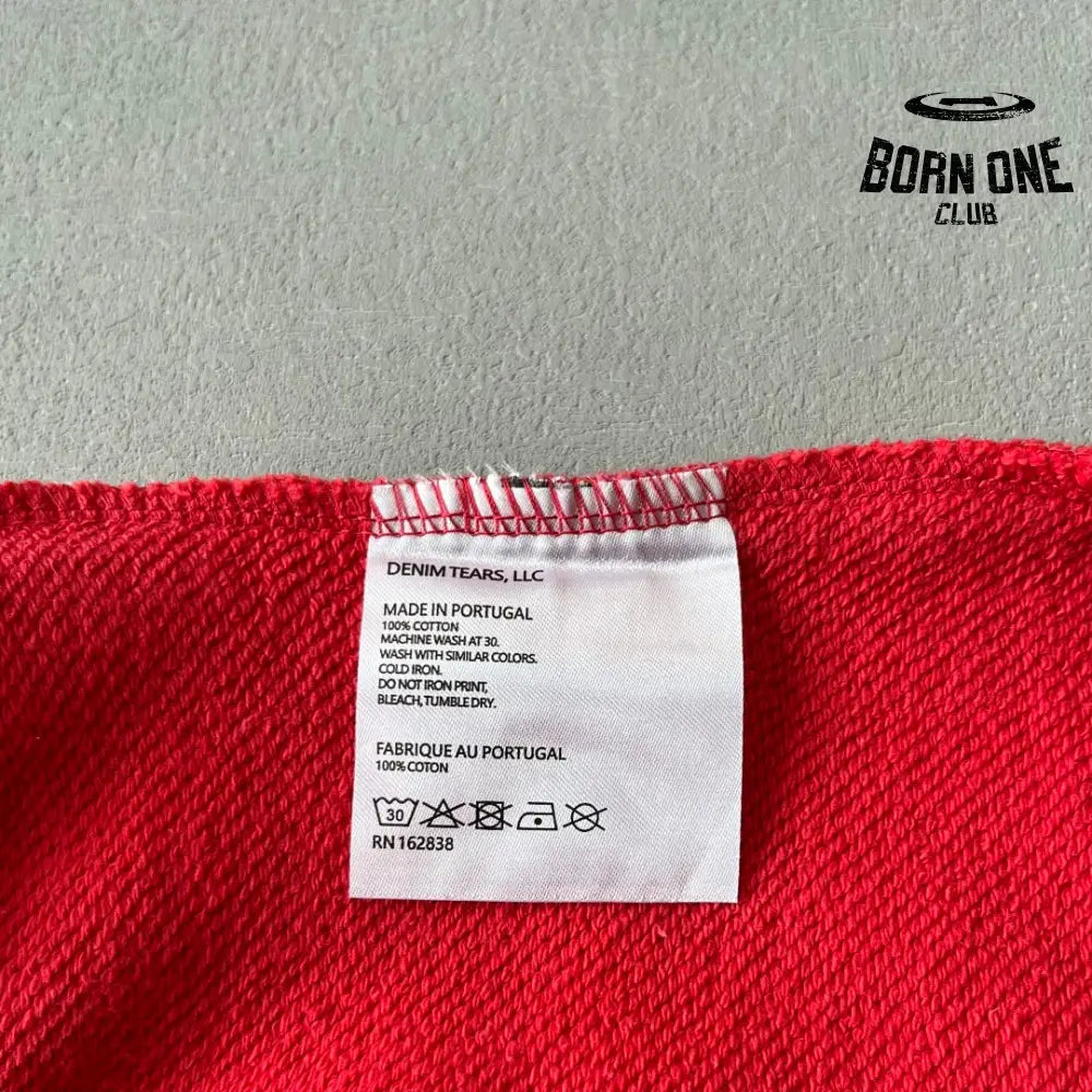 Denim Tears Moletom Red
