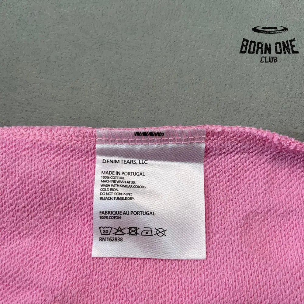 Denim Tears Moletom Pink