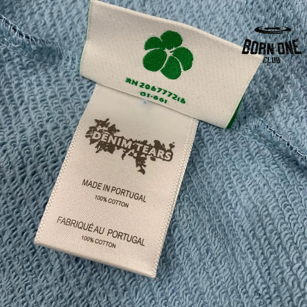 Denim Tears Zíper Moletom