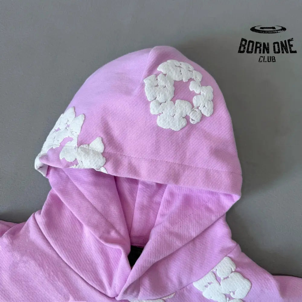 Denim Tears Moletom Baby Pink