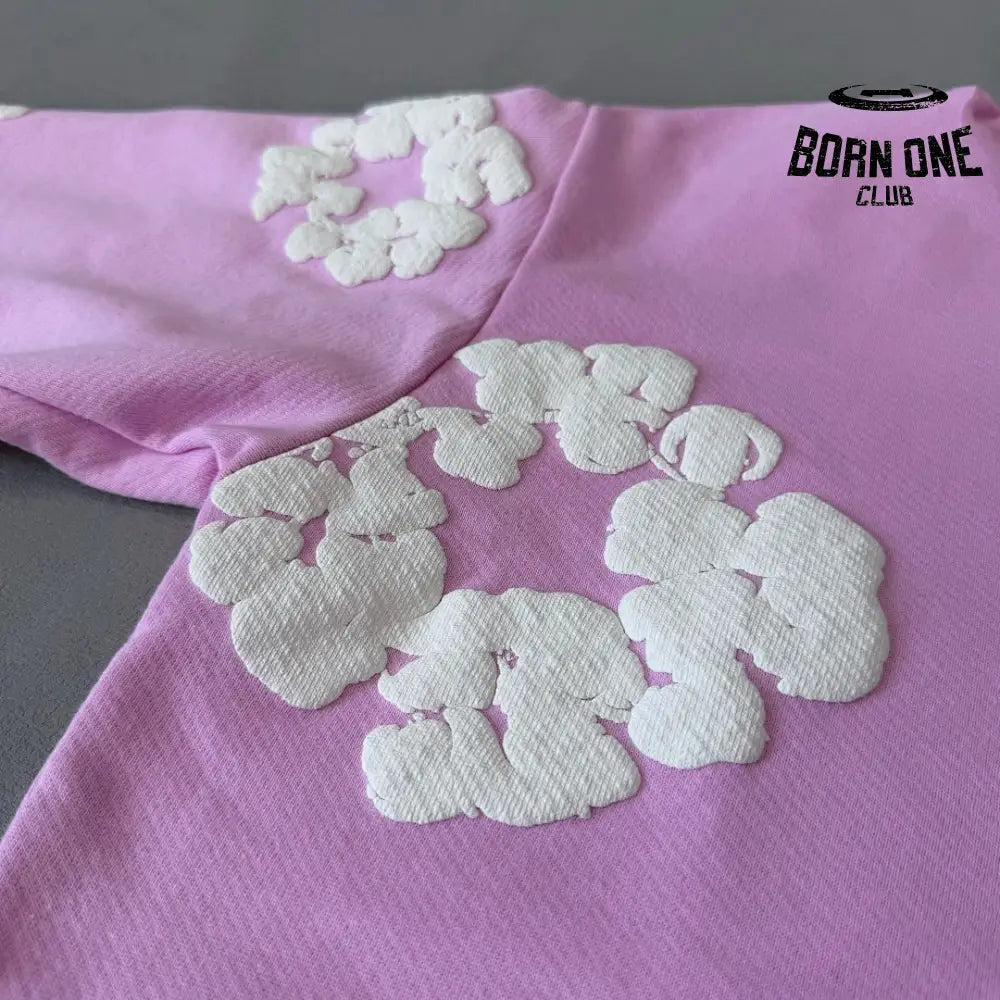 Denim Tears Moletom Baby Pink