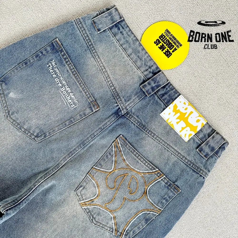 Protect Ldn Calça Jeans Baggy