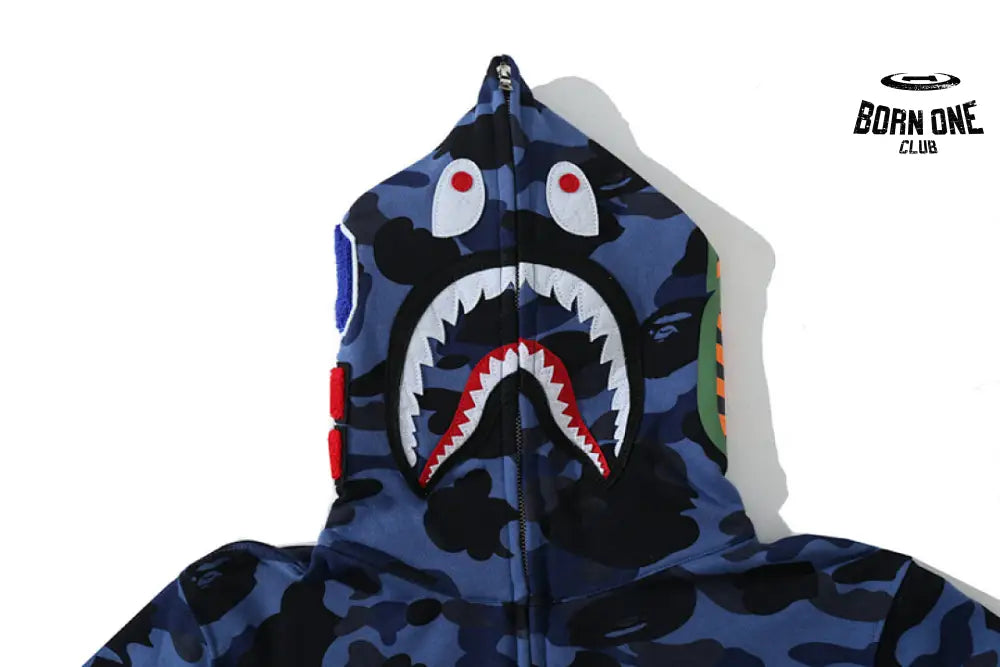 Bape Shark Moletom Zíper