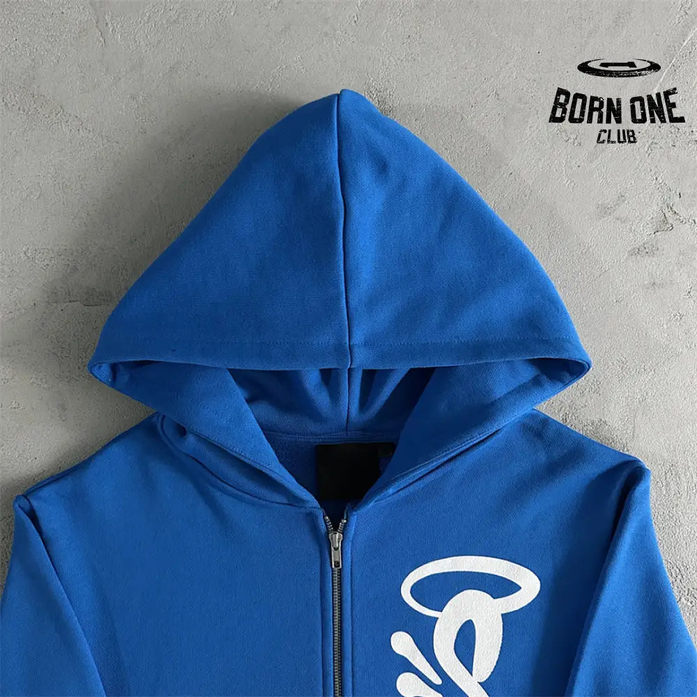 Syna World Moletom Zíper Blue