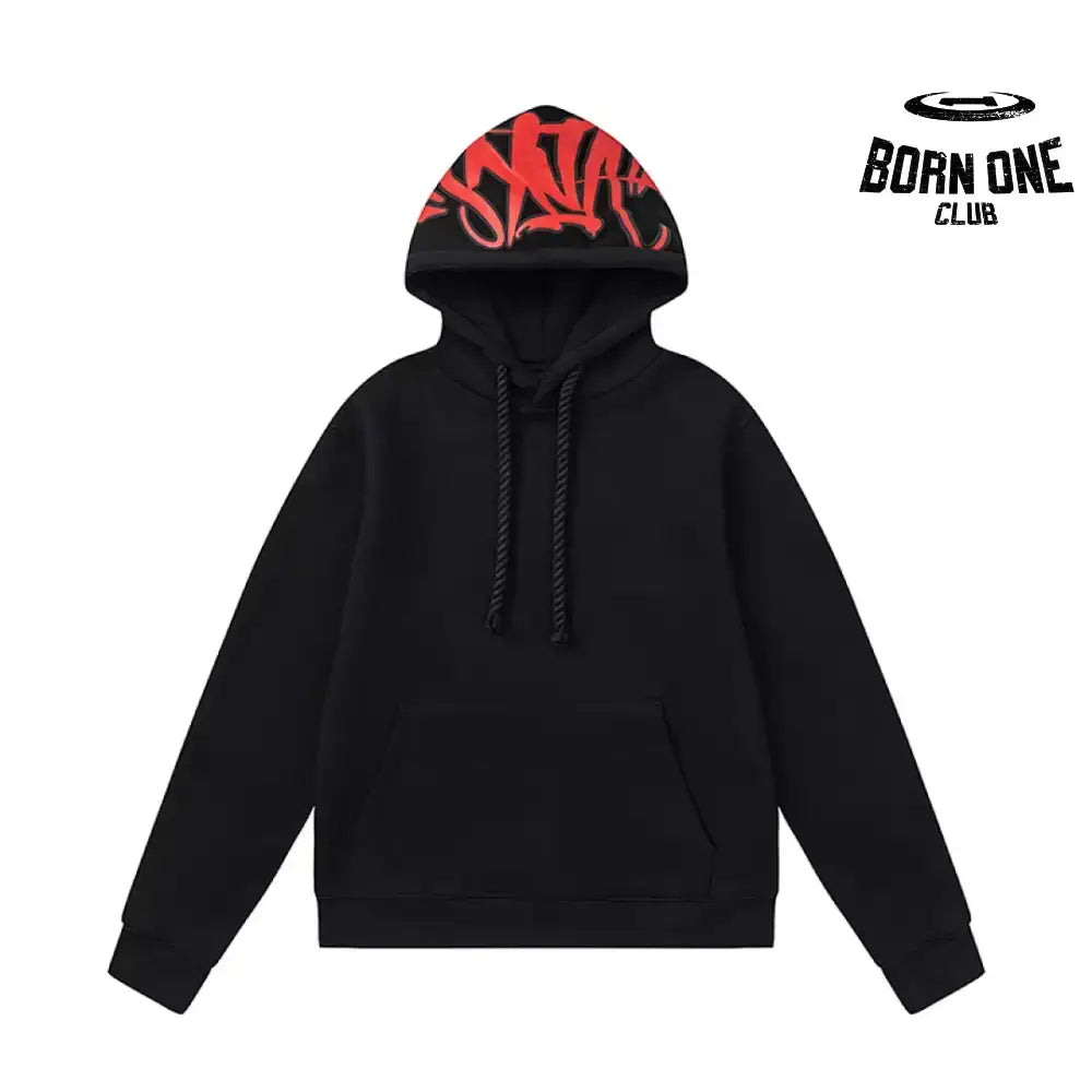 Conjunto Synaworld Logo Black Red