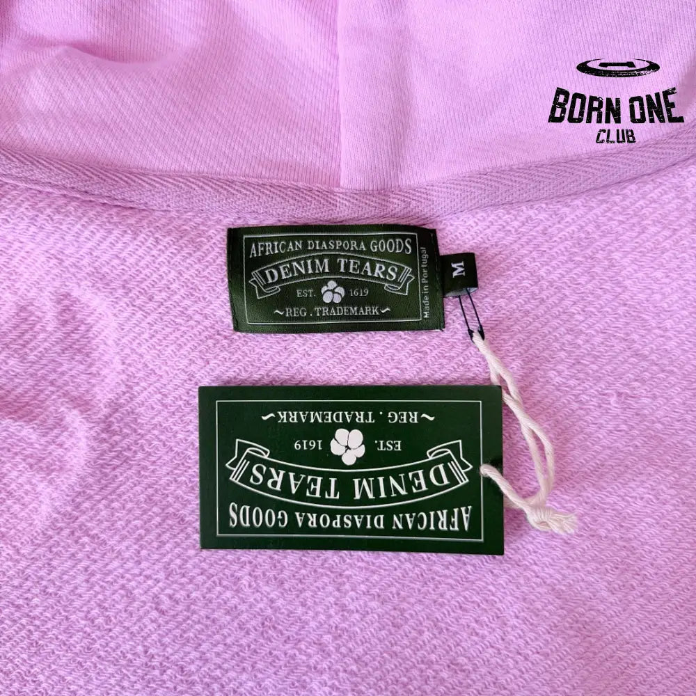 Denim Tears Moletom Baby Pink