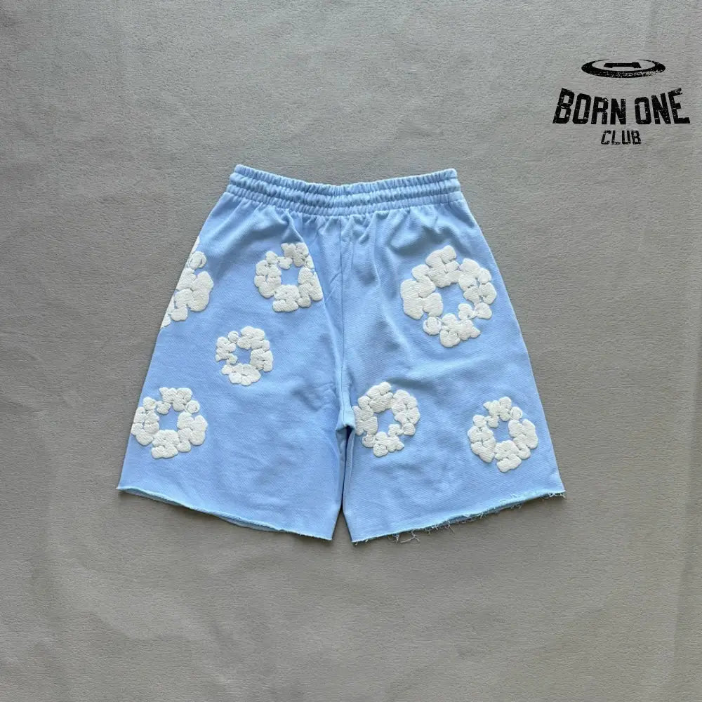 Denim Tears Shorts Baby Blue
