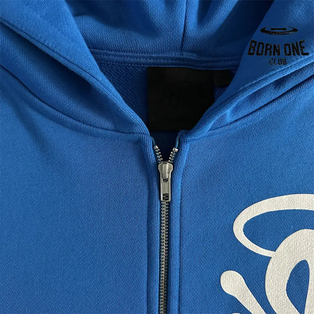 Syna World Moletom Zíper Blue