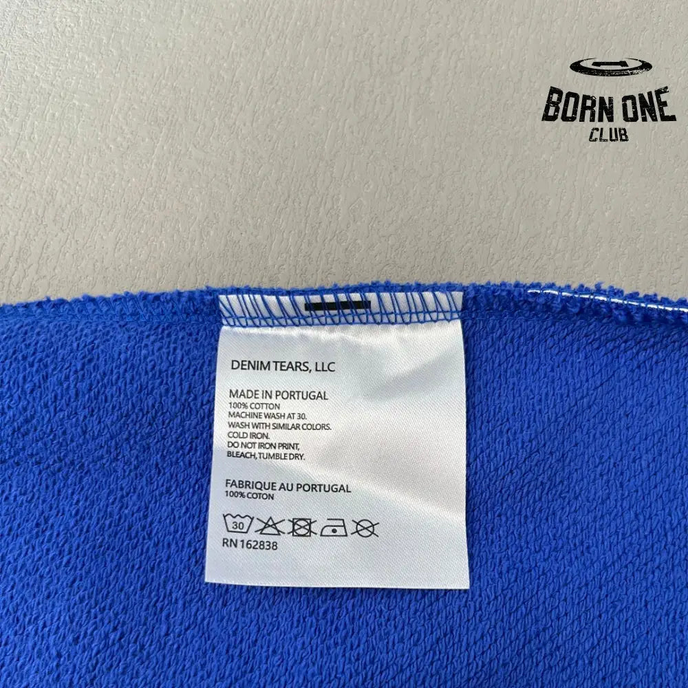 Denim Tears Moletom Blue