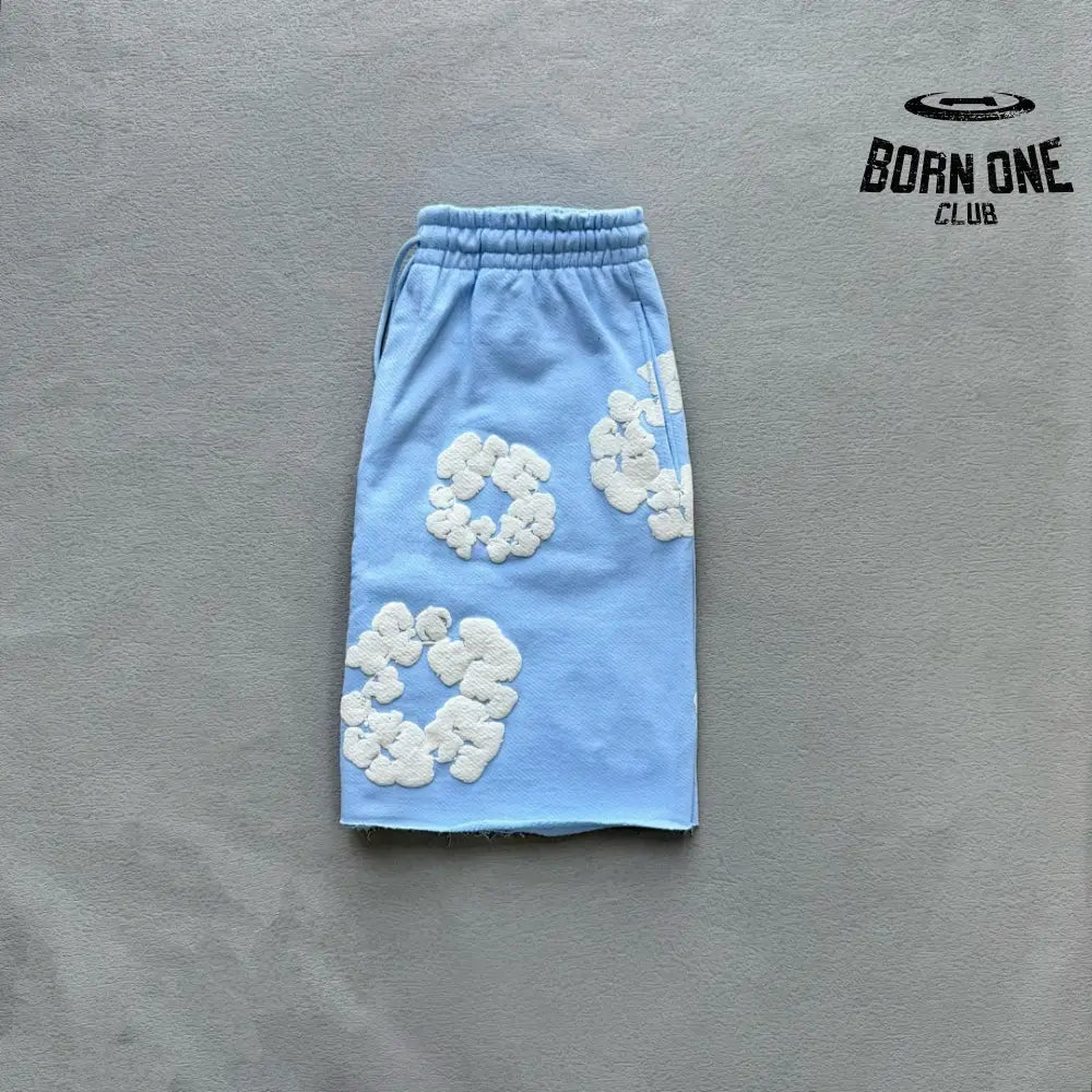 Denim Tears Shorts Baby Blue