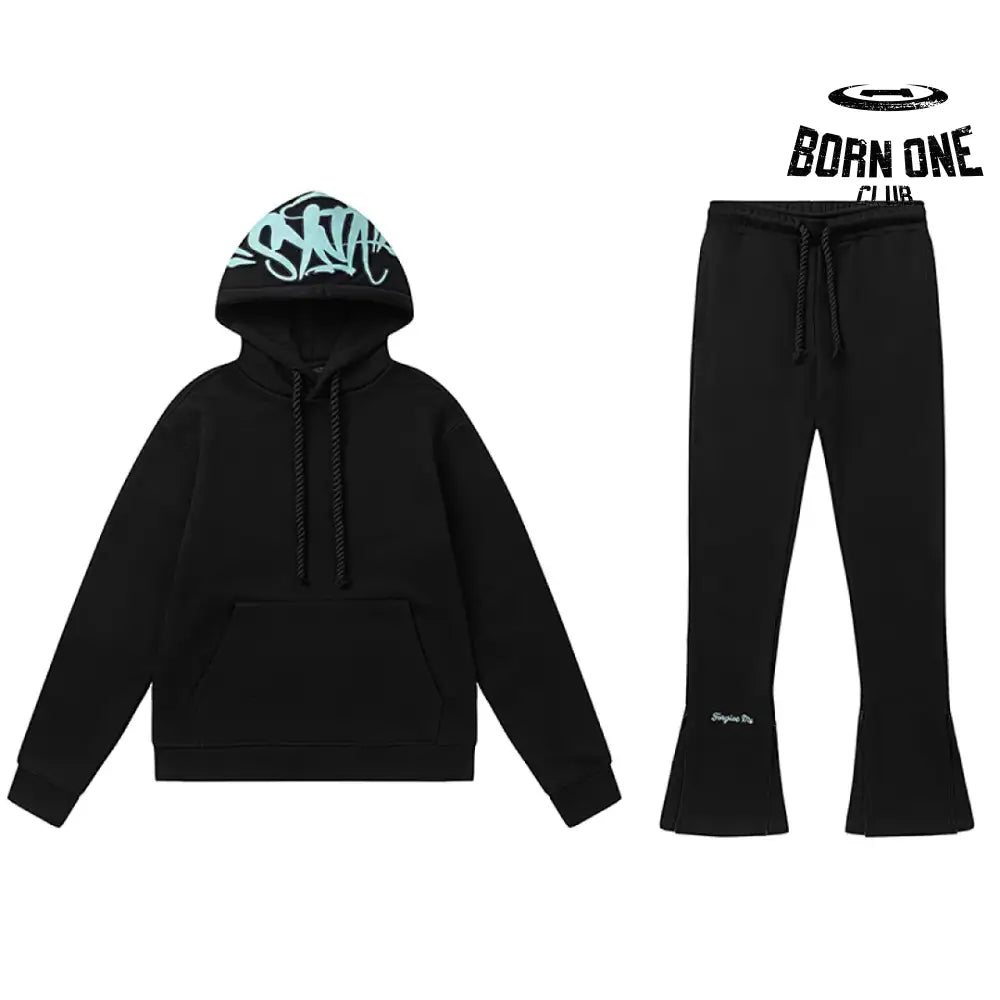 Conjunto Synaworld Logo Aqua Green